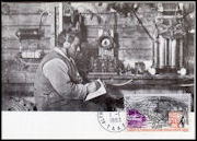 TAAF - 1993 -Carta maxima (Matasellos Base ALFRED FAURE-Isl. Posesion-CROZET Isl.)